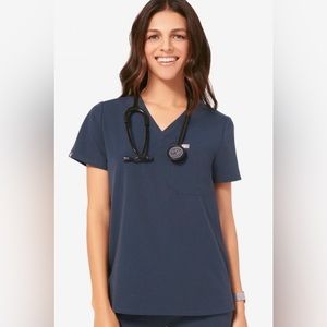 Dark Harbour (blue/grey) scrub top